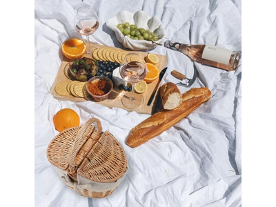 Cestino da Picnic Giocattolo con Cibo in Vimini Individuale Economico Piccolo da Ritiro