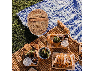 Cestino da Picnic Giocattolo con Cibo in Vimini Individuale Economico Piccolo da Ritiro