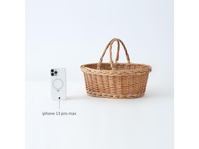 Cesto di Conservazione da Picnic in Rattan Blu Vimini Isolato Raffreddamento Esterno Salice